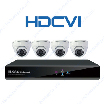 1080P 720p Hdcvi Infrarot CCTV Kameras Lieferanten Sicherheitskamera mit 4CH DVR Kit